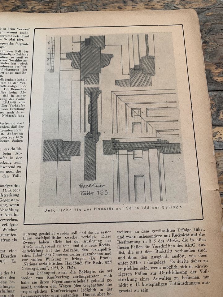 Der Deutsche Tischlermeister 24  Berlin 1939 in Lemgo