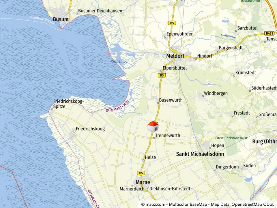 Gelegenheit: Charmanter Hof mit Naturkindergarten an der Nordsee und 1,5 ha Land in Volsemenhusen