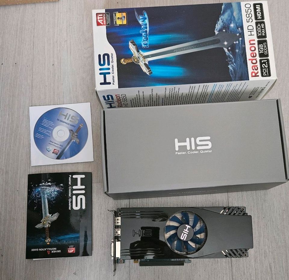 HIS AMD RADEON HD 5850 1GB GRAFIKKARTE Sammler in Chemnitz