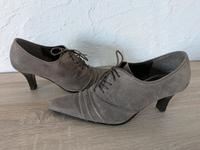 Gabor Schnürschuhe Schnürer taupe graubraun Größe 38 Hessen - Limburg Vorschau