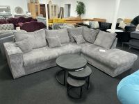 Couch Sofa grau velour cord Andora Nordrhein-Westfalen - Bad Oeynhausen Vorschau