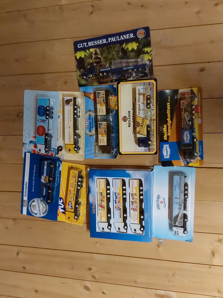 Miniatur-Trucks für Sammler 10 Stück 5 Euro   5 Stück gratis dazu in Penzberg