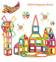 104tlg Blocks Magnetisch Kinder Spielzeug Baublöcke Bausteine Hessen - Bebra Vorschau