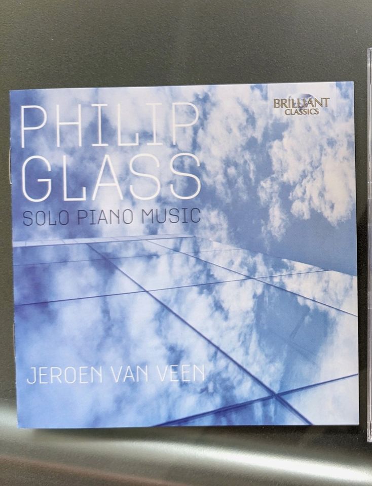 3CD Philip Glass "Solo Piano music": Jeroen van Veen in Köln