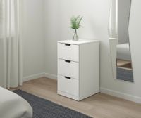 IKEA Nordli Kommode mit 3 Schubladen, weiß, 40x76 cm West - Zeilsheim Vorschau
