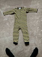 Schlafstrampler Schlafanzug schwarz gelb gestreift H&M 98 Essen - Stoppenberg Vorschau