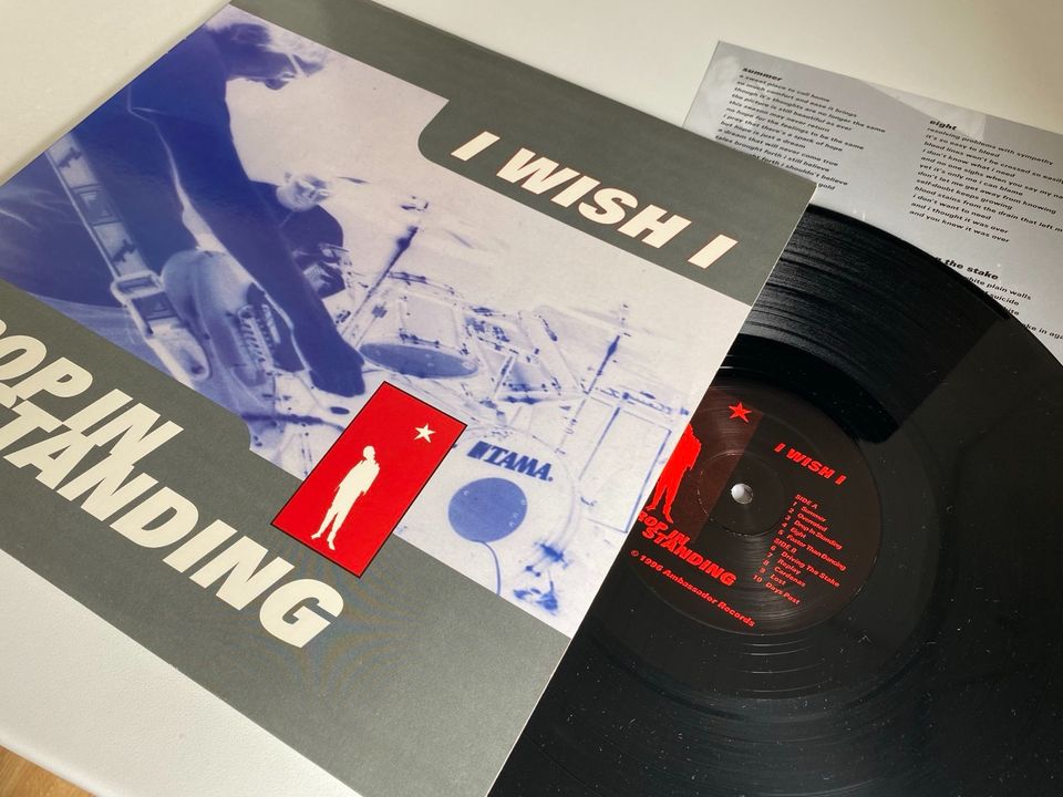 I WISH I - Drop In Standing LP Vinyl Emo Punk Hardcore in Bückeburg