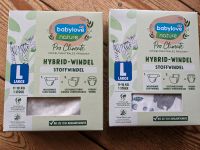 Set Hybrid Stoffwindeln original verpackt Babylove Größe L Bayern - Alzenau Vorschau