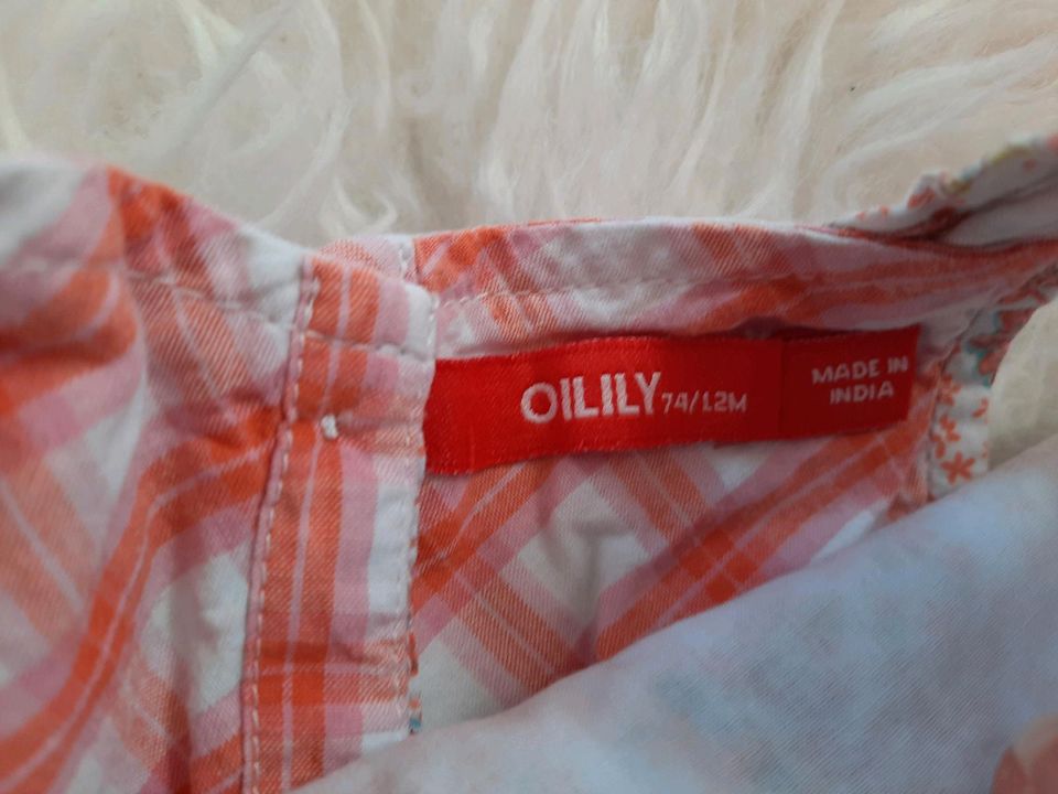 Oiliy Sommerkleid Baby Mädchen Größe 74 in Heiligenroth