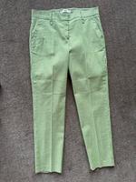 BRAX Hose Mod.Mara S grün weiß gestreift Seersucker Gr. 40 K Neu! Bayern - Fürth Vorschau