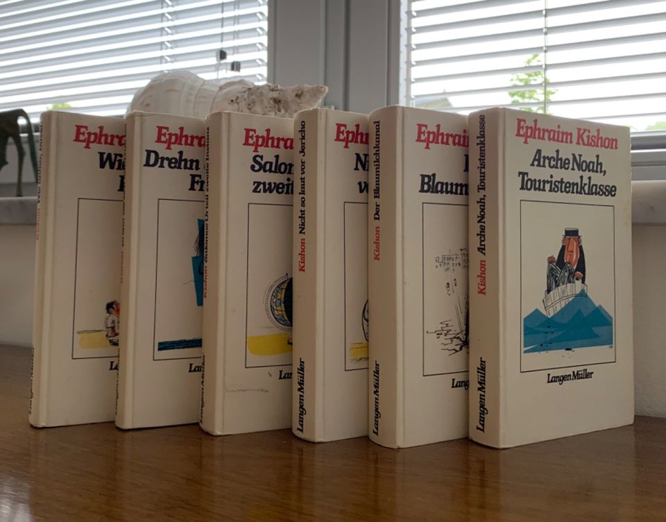 Ephraim Kishon "Satiren" 6 gebundene Bücher 1980 in Köln