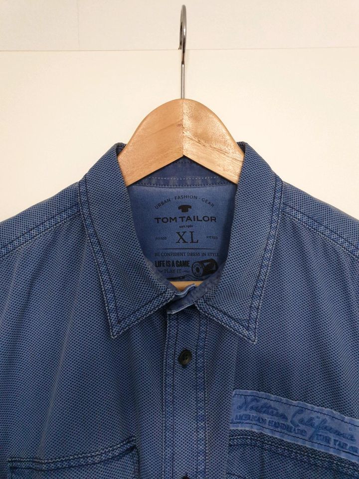 Hemd, Tom Tailor, Gr. XL, einmal getragen in Bernburg (Saale)