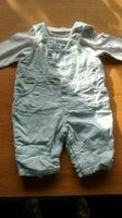 Set Latzhose hellblau + Oberteil weiß H&M Gr 62 62/68 Hose Baby Hessen - Langenselbold Vorschau