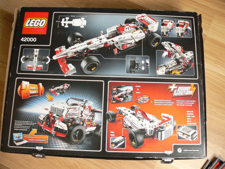 Lego Technic 42000 Grand Prix Racer, 2in1 Modell,OVP, Anleitung in Velbert