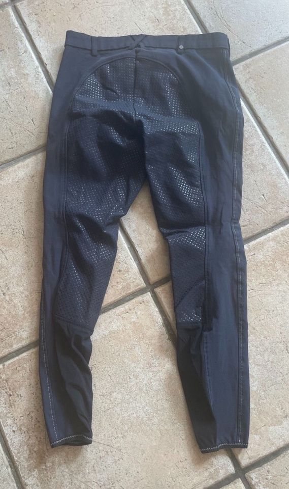 w NEU Pikeur Latina Grip Vollbesatz Reithose Gr 38 navy blau in Berlin