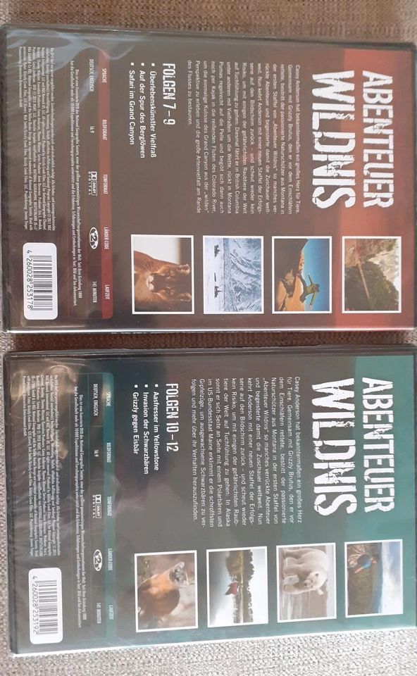 2 neue OVP❗DVD's "Abenteuer Wildnis" National Geographic in Worbis