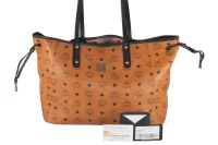 ✅MCM TASCHE SCHULTERTASCHE WENDESHOPPER SHOPPER COGNAC LIZ 2280 Nordrhein-Westfalen - Leverkusen Vorschau