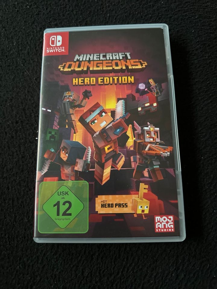 Nintendo Switch spiel Minecraft Dungeons Hero Edition in Volkach