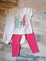 T Shirt und 2 Leggins weiß rosa alive Gr. 116 Niedersachsen - Langelsheim Vorschau