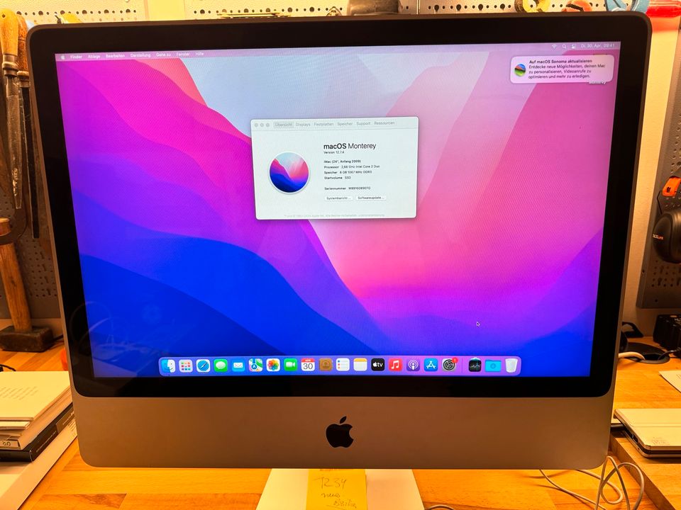 iMac Core Duo, 2,66 GHz, 0,5 Tb ssd mit MONTEREY, 3 Tb HDD, 8gb in Frechen