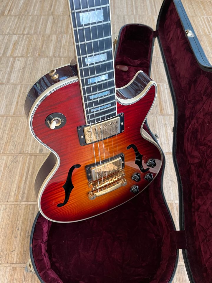 Gibson Custom Shop Les Paul Florentine 1997 mega Flammung Rarität in Hildesheim