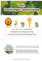 Bastelvorlage für Kindergeburtstag Dschungelparty Baden-Württemberg - Kornwestheim Vorschau