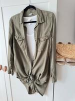 Bluse Hemd Khaki H&M Hessen - Selters Vorschau