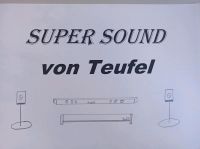 Teufel Soundbar CINEBAR LUX Surround "5.1-Set" -neuwertig- Bayern - Rain Lech Vorschau