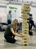 XXL Wackelturm - Jenga - Mieten - Gartenspielzeug Sachsen - Weinböhla Vorschau