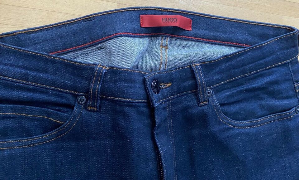 Jeans dunkelblau HUGO (Hugo Boss) 31/34 in Gera