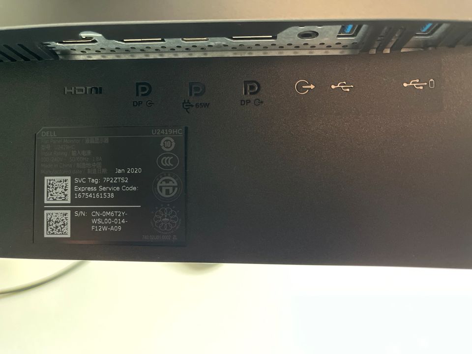Verkaufe 2x Dell USB-C Monitor 24“ u2419hc in Merchweiler