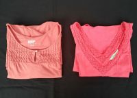 2 Shirts L 42 altrosa himbeer rosa pink Lands-End Boden Spitze Baden-Württemberg - Staufen im Breisgau Vorschau