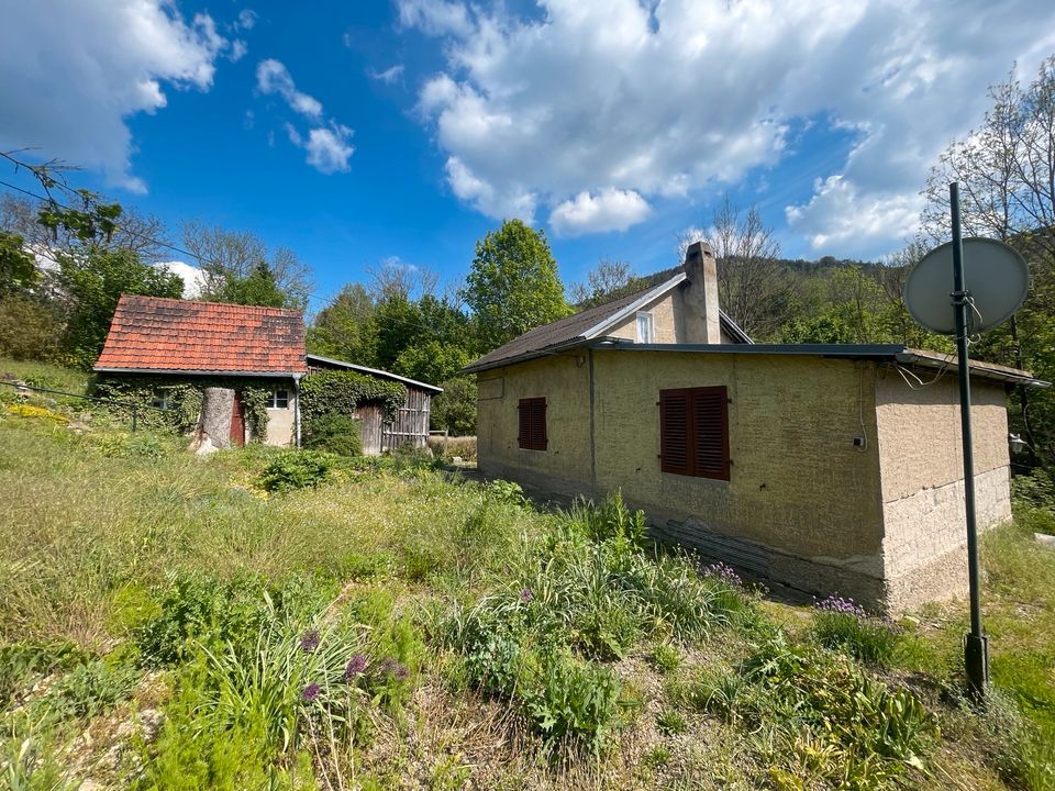 Zur Miete: Kleines Haus mit viel Platz für Ideen und Entwicklung in Jena