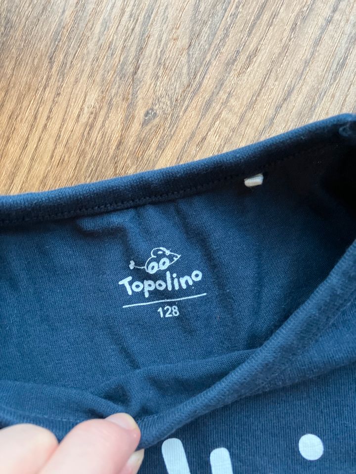 Langarmshirt Schulkind Gr. 128 Topolino neu in Gütersloh