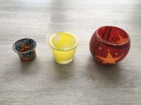 Teelichthalter bunt Glas Deko Bayern - Kösching Vorschau