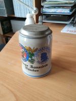 Steingut Bierkrug Paulaner Thomasbrau München mit Zinndeckel Nordrhein-Westfalen - Haltern am See Vorschau