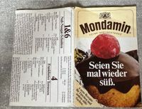 Mondamin Rezepblatt Süßspeisen Werbung Reklame Rezepte Hessen - Niestetal Vorschau