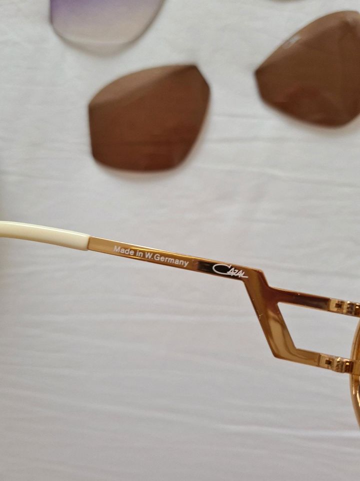 Vintage Original Cazal Sonnenbrille mit 3 Wechselgläsern in Mannheim