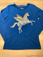 Mini Boden Einhorn Longsleeve 122 Stickerei blau Nordrhein-Westfalen - Troisdorf Vorschau