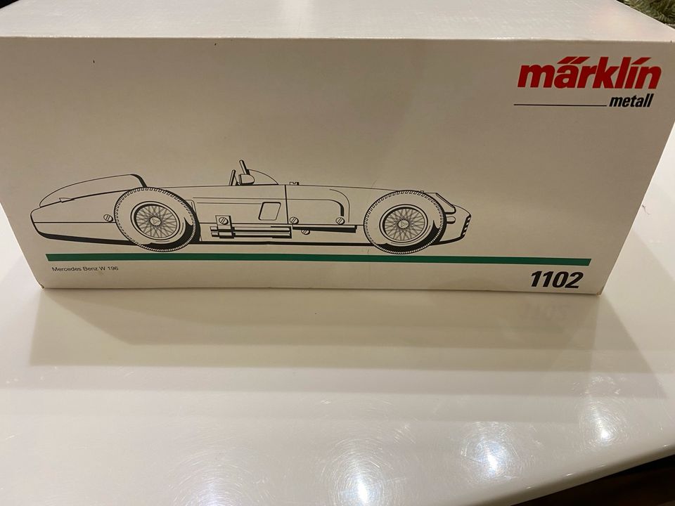 Mercedes Benz W 196 Märklin Blechmodel OVP mit Zertifikat in Auetal