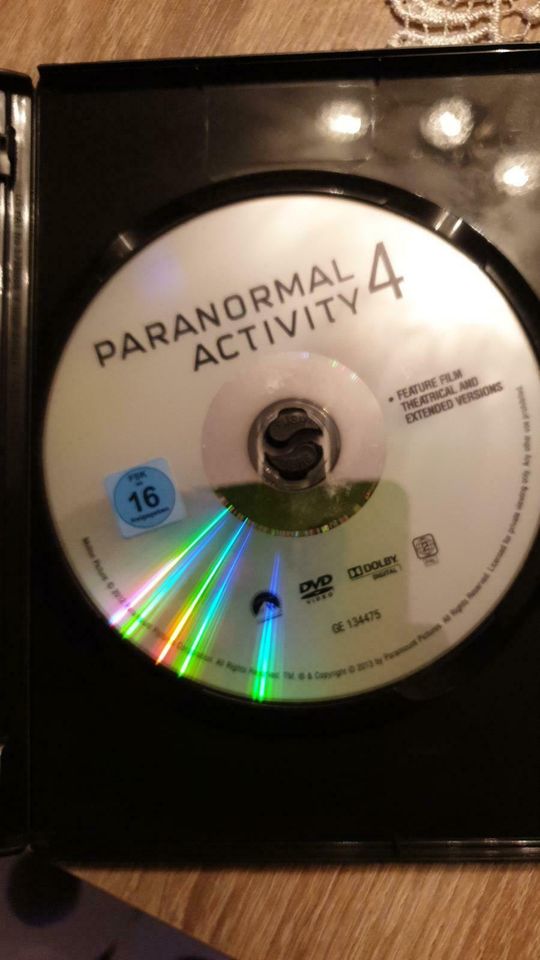 DVD Video Paranormal Activity 4 Horror Horrorfilm in Grimmen