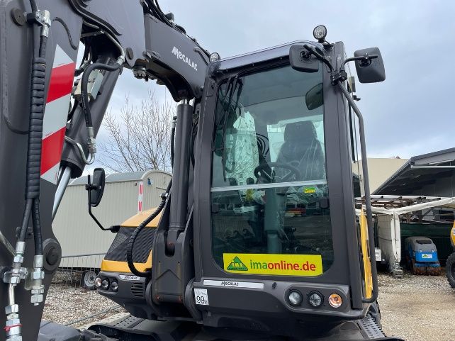 Mecalac Radbagger Mobilbagger Kompaktbagger Bagger 9MWR gebraucht in Rednitzhembach