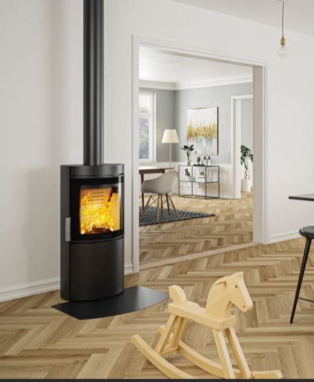 Kaminofen Hwam 3740m schwarz 2-7kW -SOFORT VERFÜGBAR in Ahlen