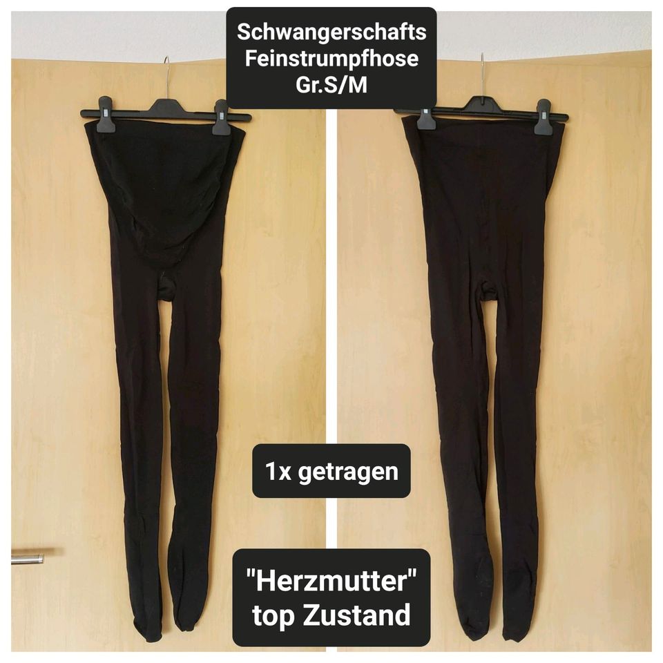 Schwangerschafts- Leggings und Feinstrumpfhosen Gr.S- L in Steinheim