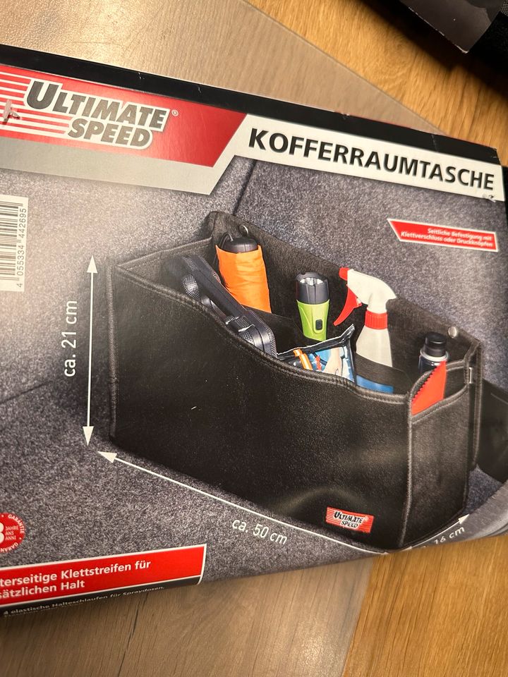 2x Ultimate Speed Kofferraumtasche Auto Zubehör Aufbewahrung in Düsseldorf