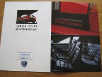 Prospekt Lancia Delta HF Integrale Kat., 1990, Deutsch, SELTEN! Bayern - Karlsfeld Vorschau