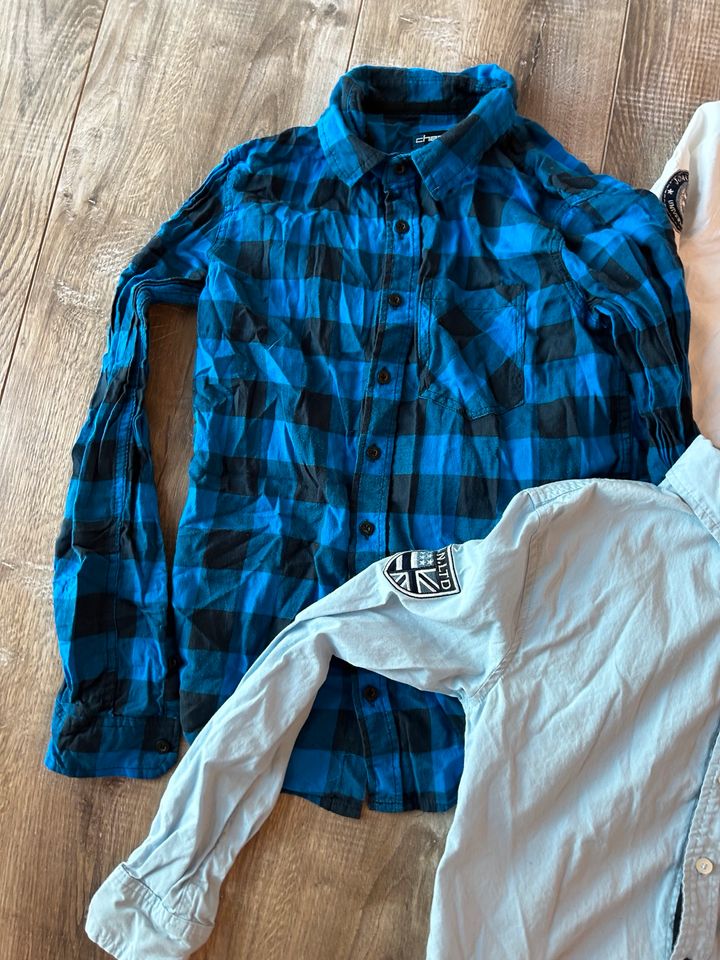 Kleiderpaket Junge Nielson Kleidung Hemden Gr. 158/164 in Sömmerda