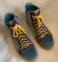 Think Hohe Sneakers, weiches Leder, Größe 39.5 Bayern - Hösbach Vorschau