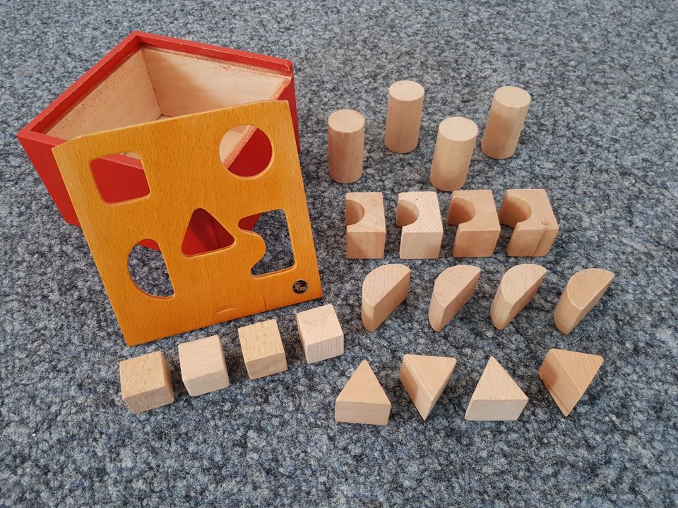 Spielzeug *Retro* Holz Sortierbox XXL (Siso) in Gersthofen