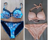 Blauer H&M bzw. rosa Hunkemöller Bikini Hessen - Kelkheim Vorschau